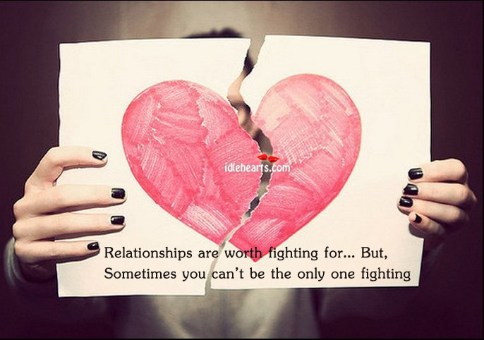 fighting in relationships