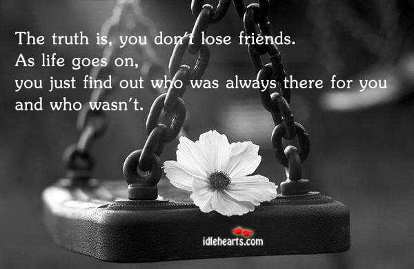 Lose A Friend