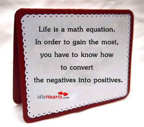 math for life