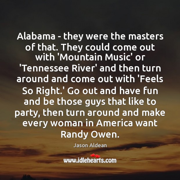 Alabama – they were the masters of that. They could come out Image