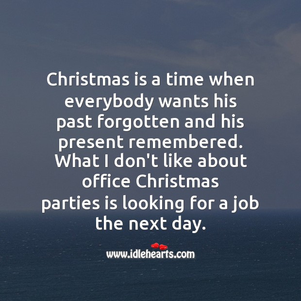 Christmas is a time when everybody Christmas Quotes Image