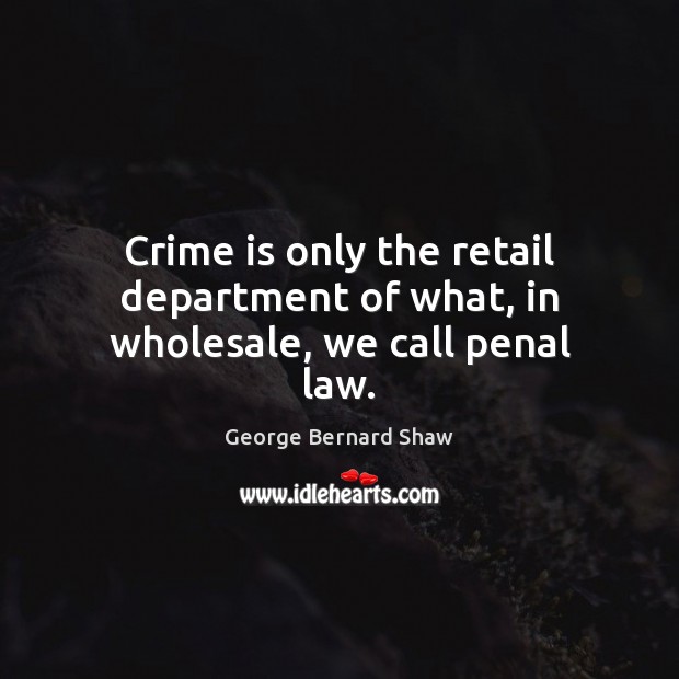 Crime Quotes