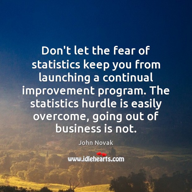 Don’t let the fear of statistics keep you from launching a continual Image