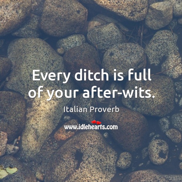 Italian Proverbs