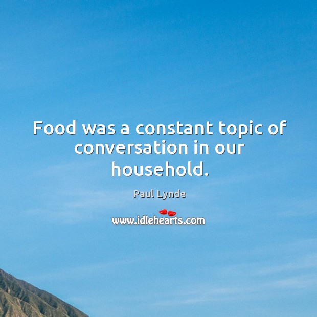 Food Quotes