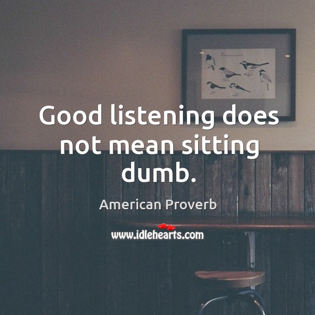 American Proverbs