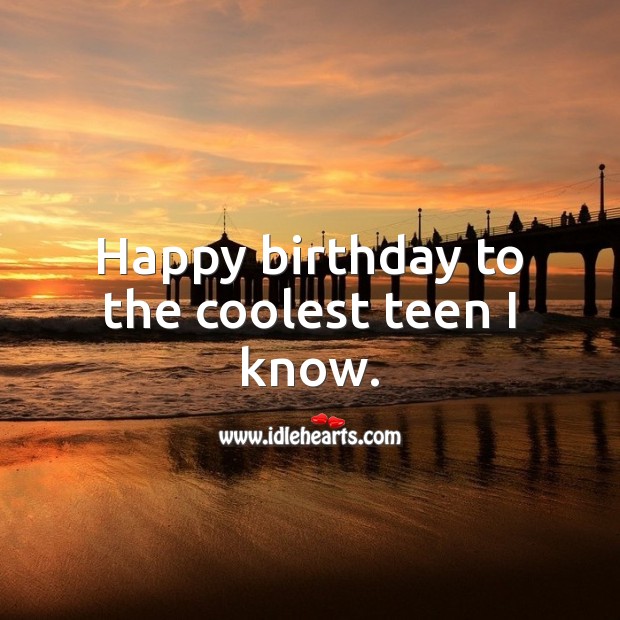 13th Birthday Messages