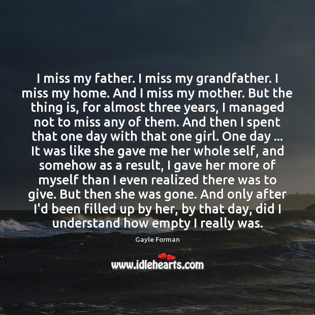 grandfather missing quotes