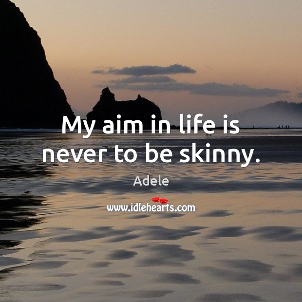 adele skinny quote