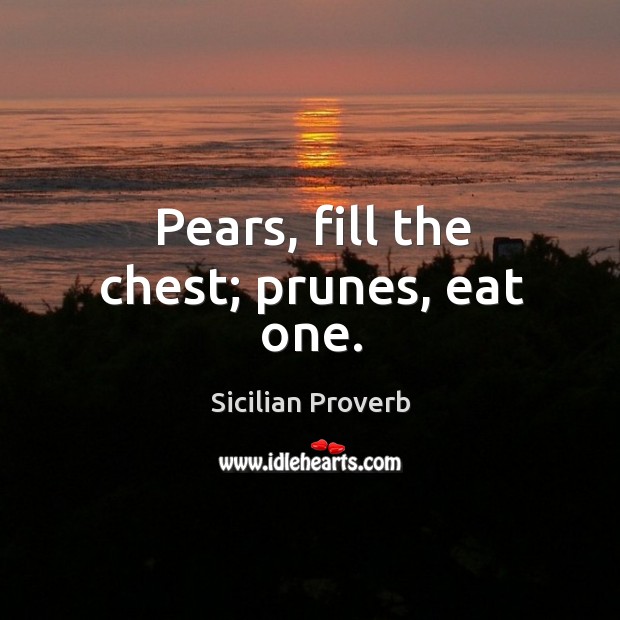 Sicilian Proverbs