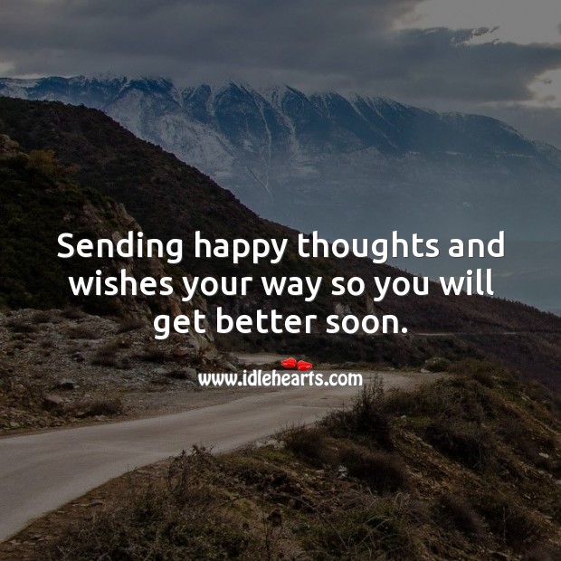 sending positive thoughts quotes