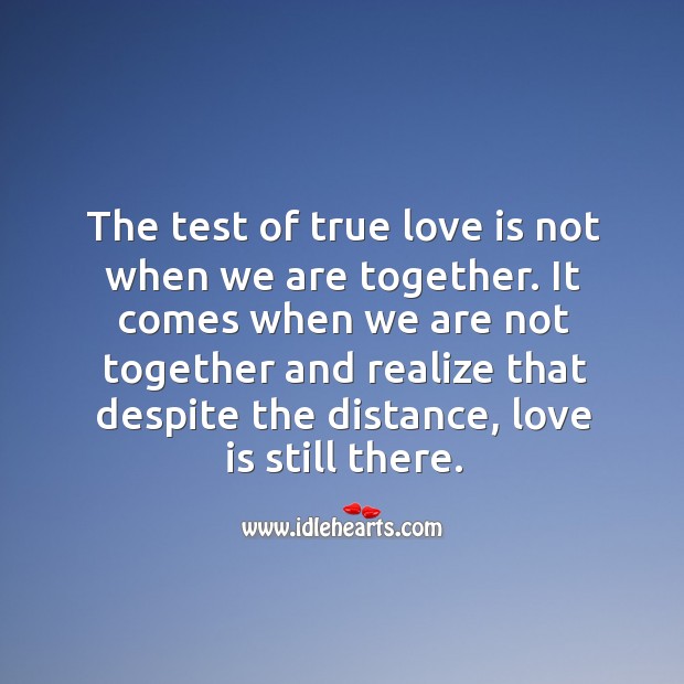 Test Of True Love Idlehearts