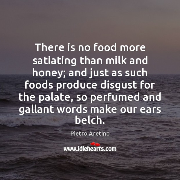 There is no food more satiating than milk and honey; and just Image