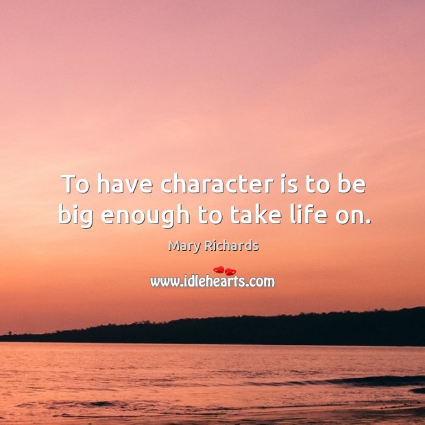 Character Quotes