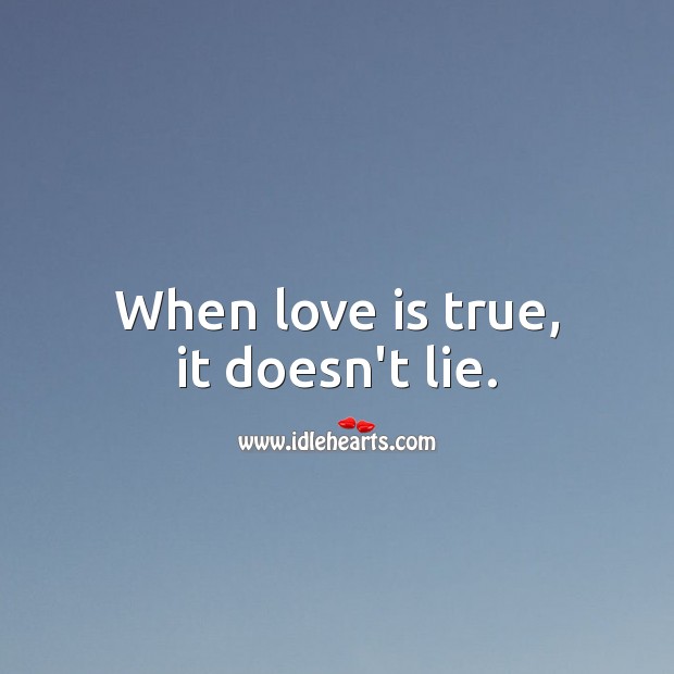 When Love Is a Lie