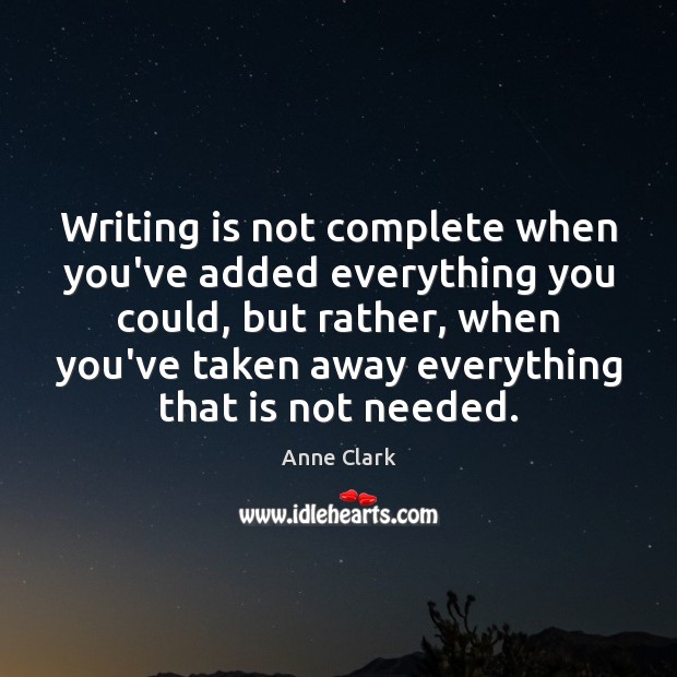 Writing Quotes