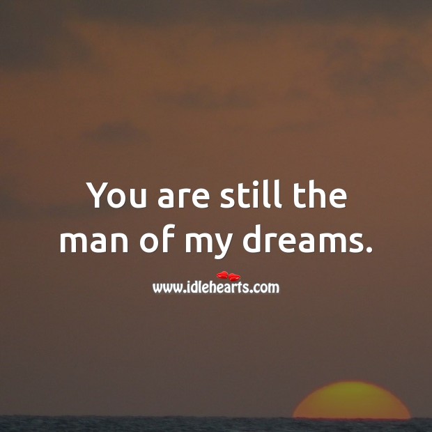 You are still the man of my dreams. Happy Birthday Messages Image