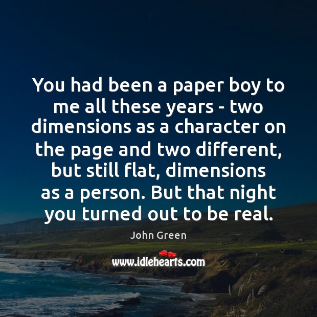 You had been a paper boy to me all these years – Image